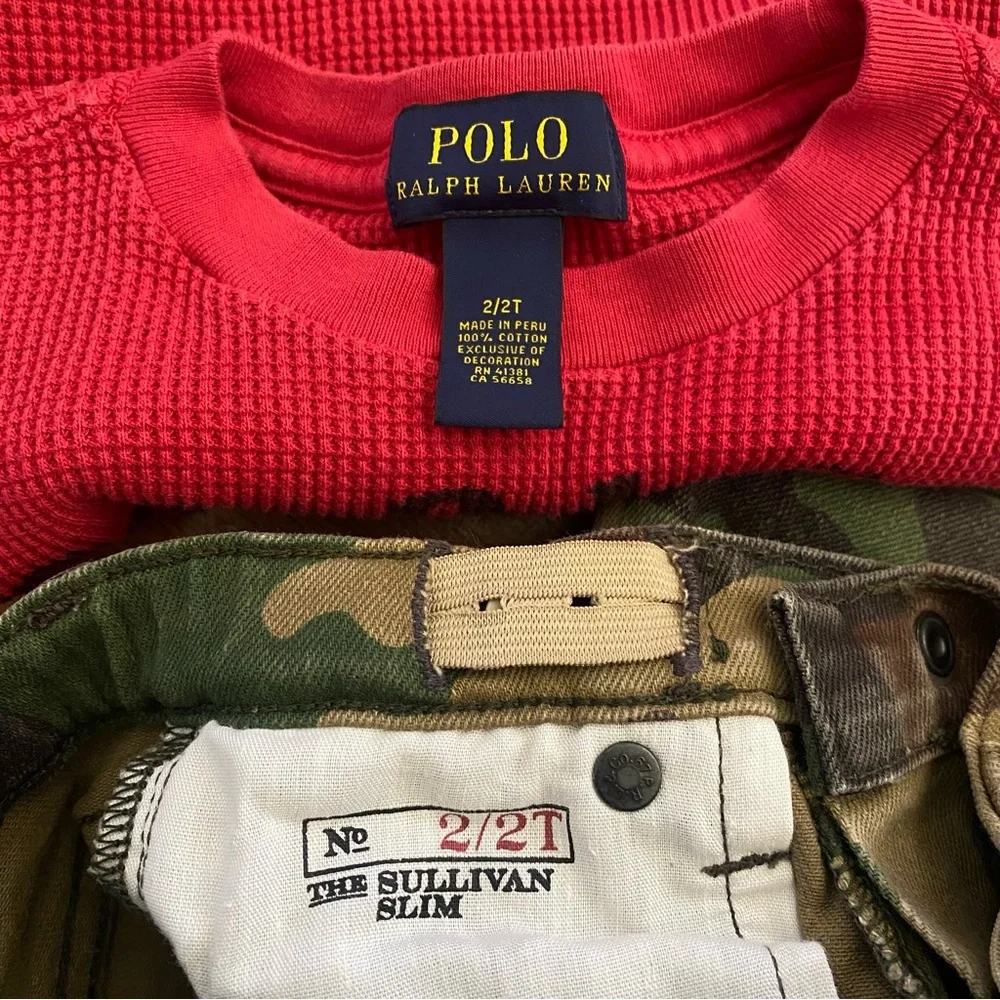 Ralph Lauren Sullivan Camo Matching Set